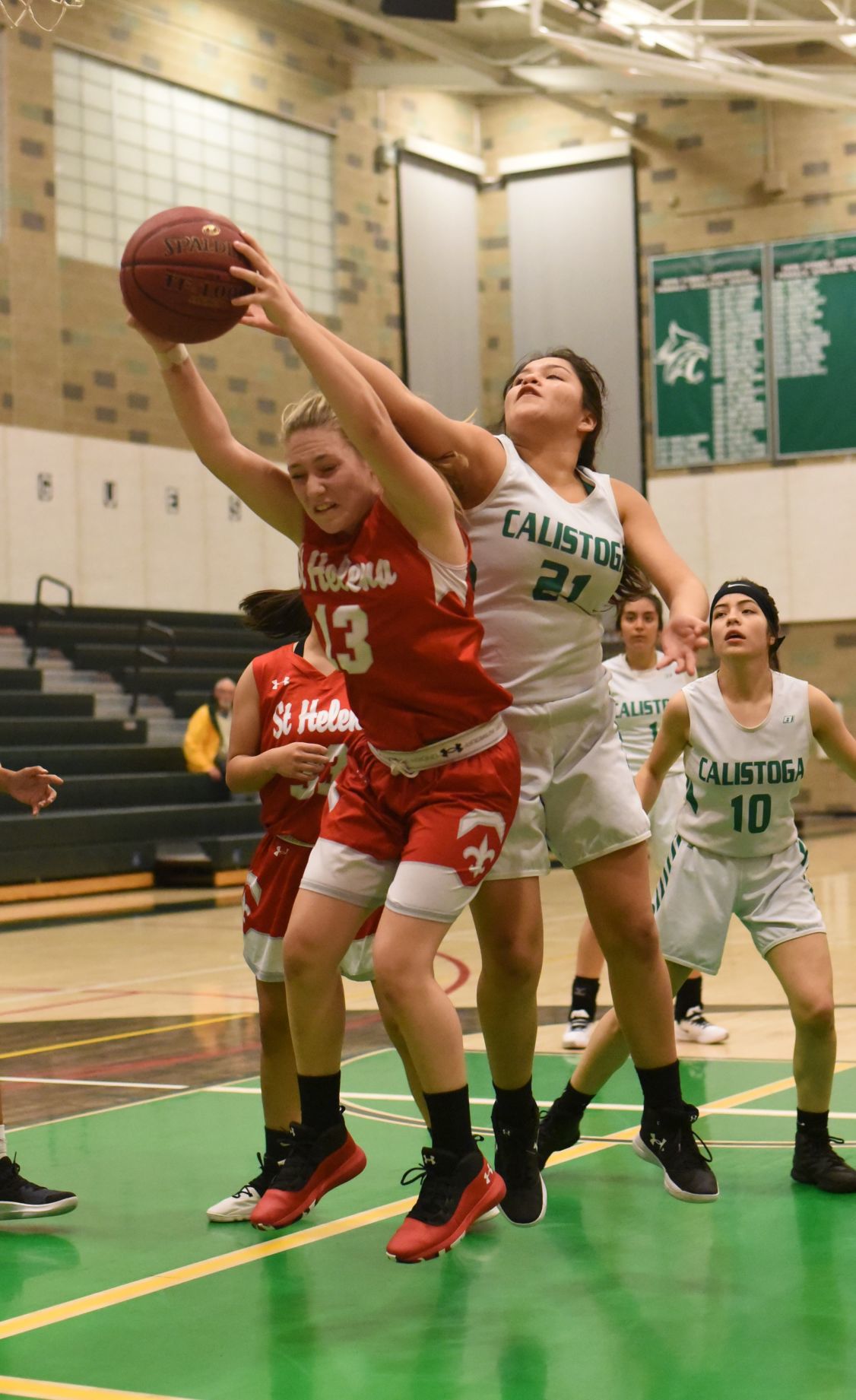 Calistoga vs. St. Helena Gene Duffy tournament